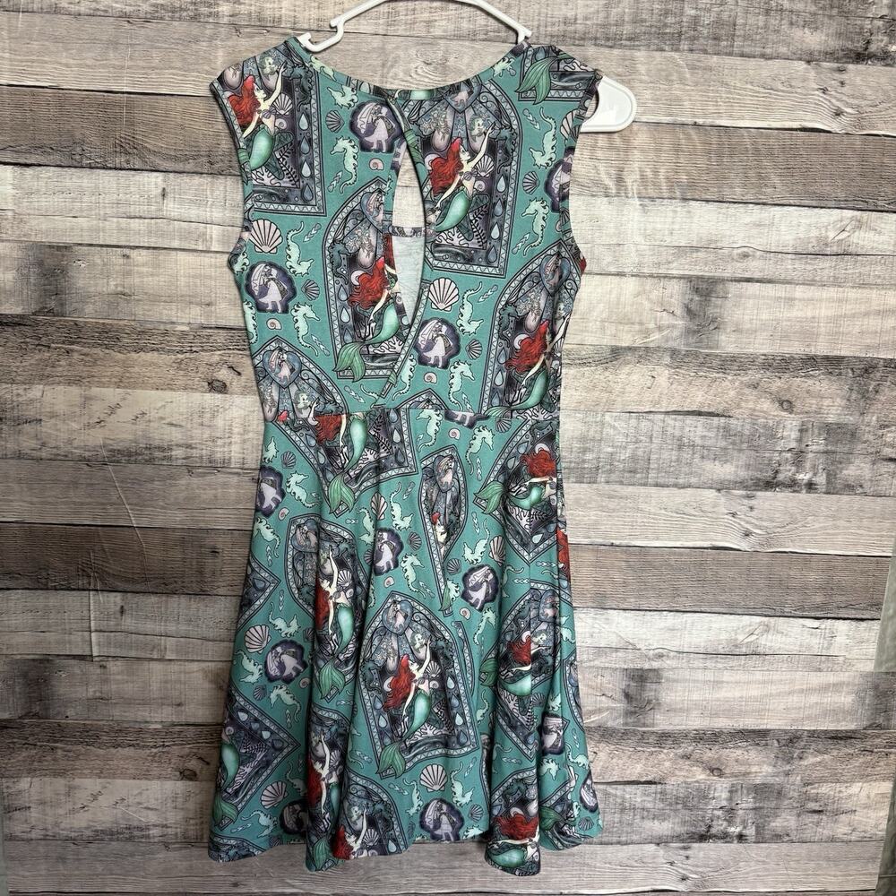 Disney The Little Mermaid Ariel Stained Glass Dress XS - Picture 2 of 7